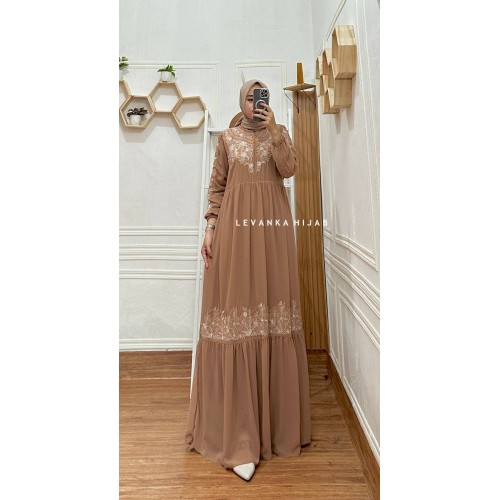 Raisa-004 Gamis Cerutty Babydoll Bordir